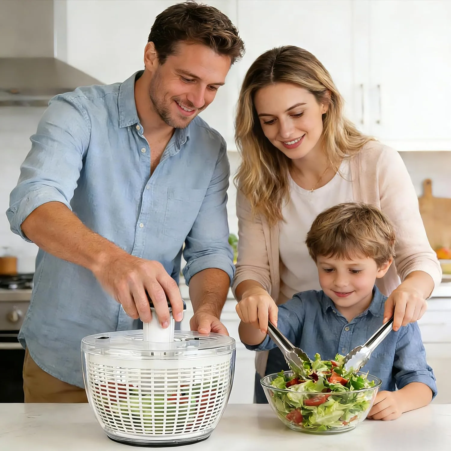 lettuce spinner pump salad spinners brand intro
